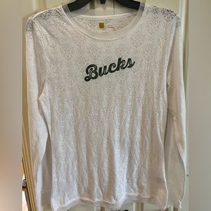 All Sport Couture Milwaukee Bucks Long-sleeve
